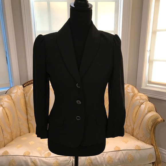 Ladies puff sleeve blazer - Picture 3 of 7